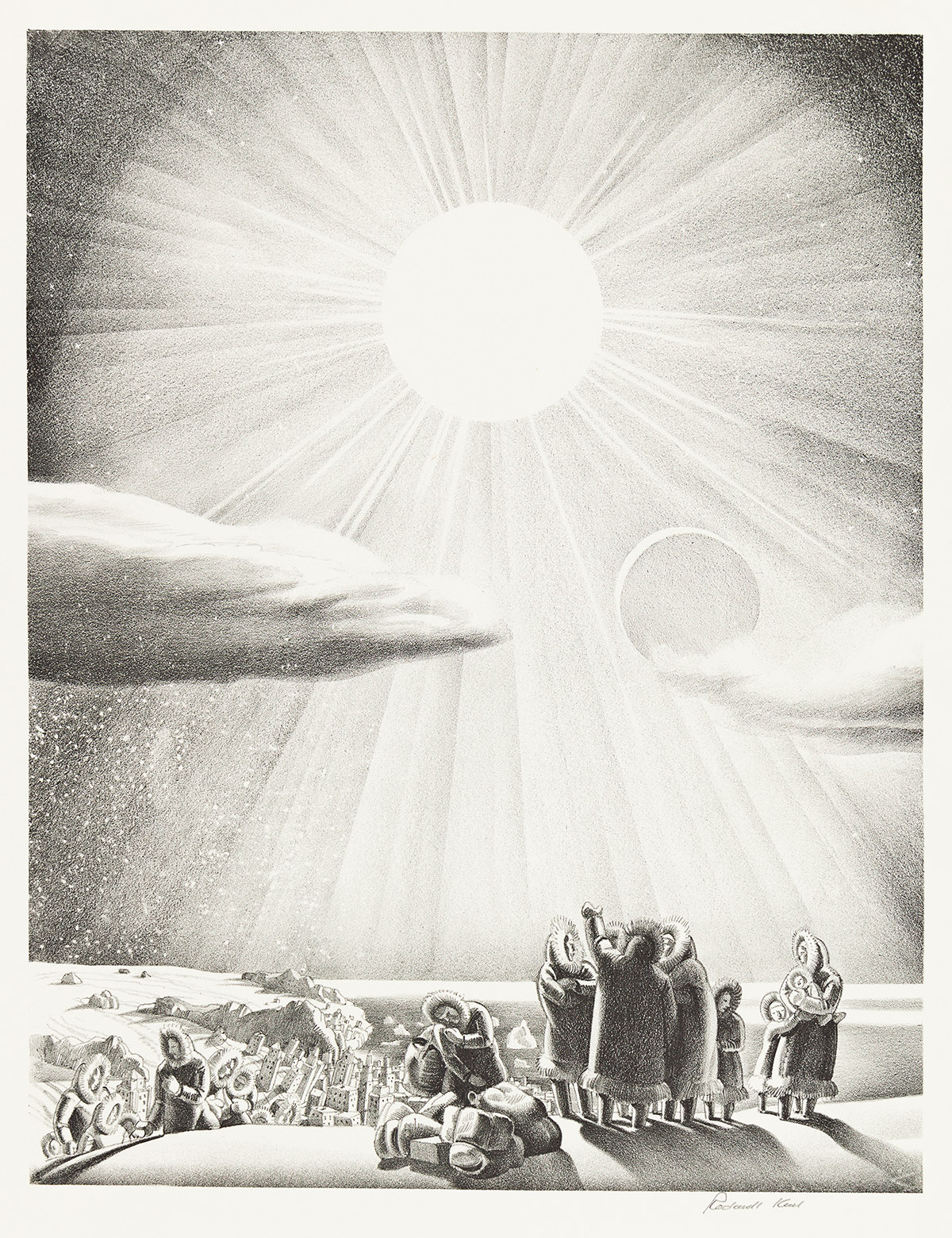 ROCKWELL KENT End of the World Series.